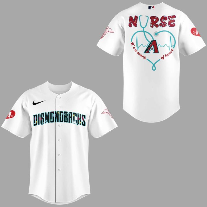 Arizona Diamondbacks MLB Nurses Appreciation 2026 Limited Jersey - Image 2