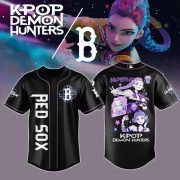 Boston Red Sox KPop Demon Hunters 2026 MLB Exclusive Jersey