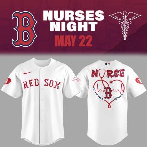 Boston Red Sox MLB 2026 Nurses Night Limited Fan Jersey by Drovenwear.com