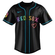 Boston Red Sox x Spheres Music World Tour 2026 Limited Edition Baseball Jersey - Image 2