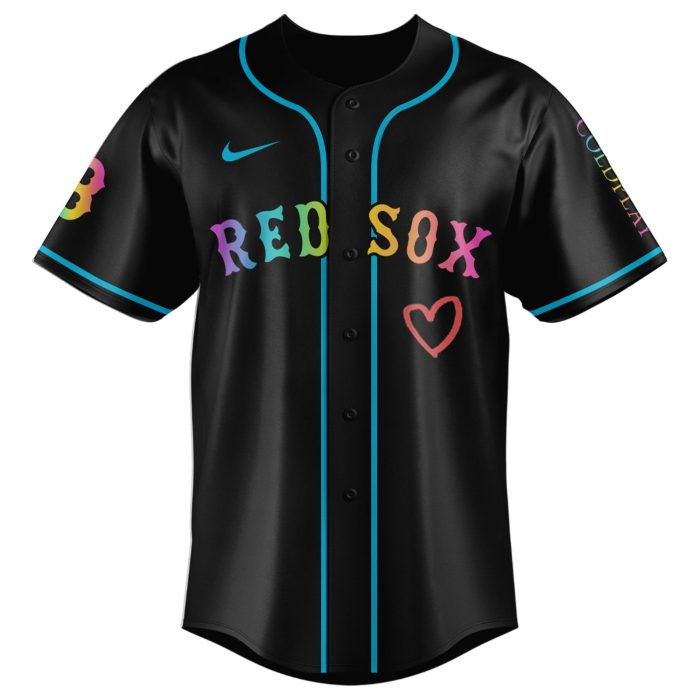 Boston Red Sox x Spheres Music World Tour 2026 Limited Edition Baseball Jersey - Image 2