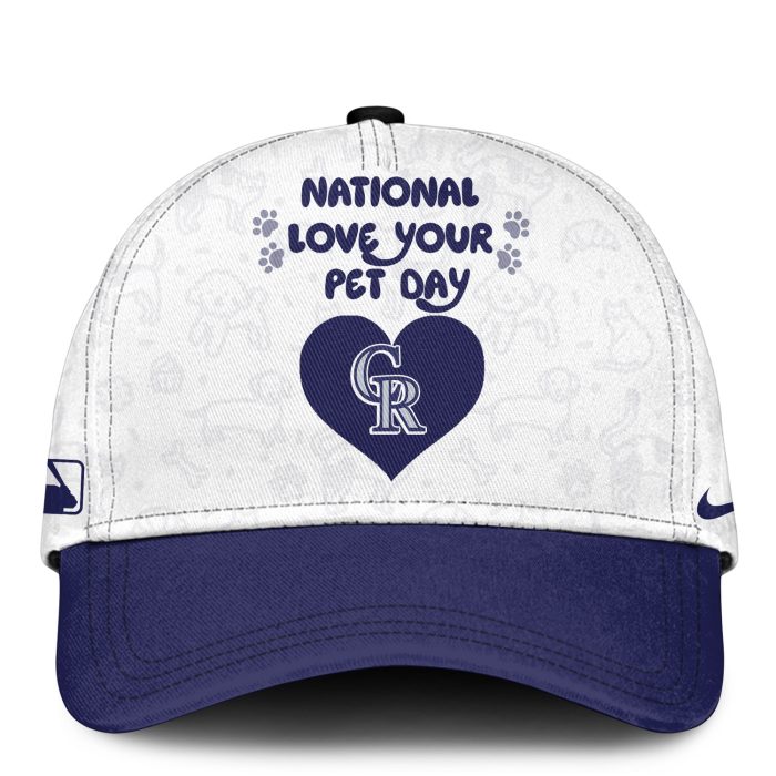 Colorado Rockies National Love Your Pet Day 2026 Limited Edition Baseball Jersey - Image 2