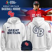Great Britain Baseball 2026 World Baseball Classic 3D Hoodie Limited Edition - Image 2