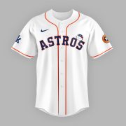 Houston Astros x Hello Kitty Night 2026 Limited Edition White Baseball Jersey Ver 2 - Image 2
