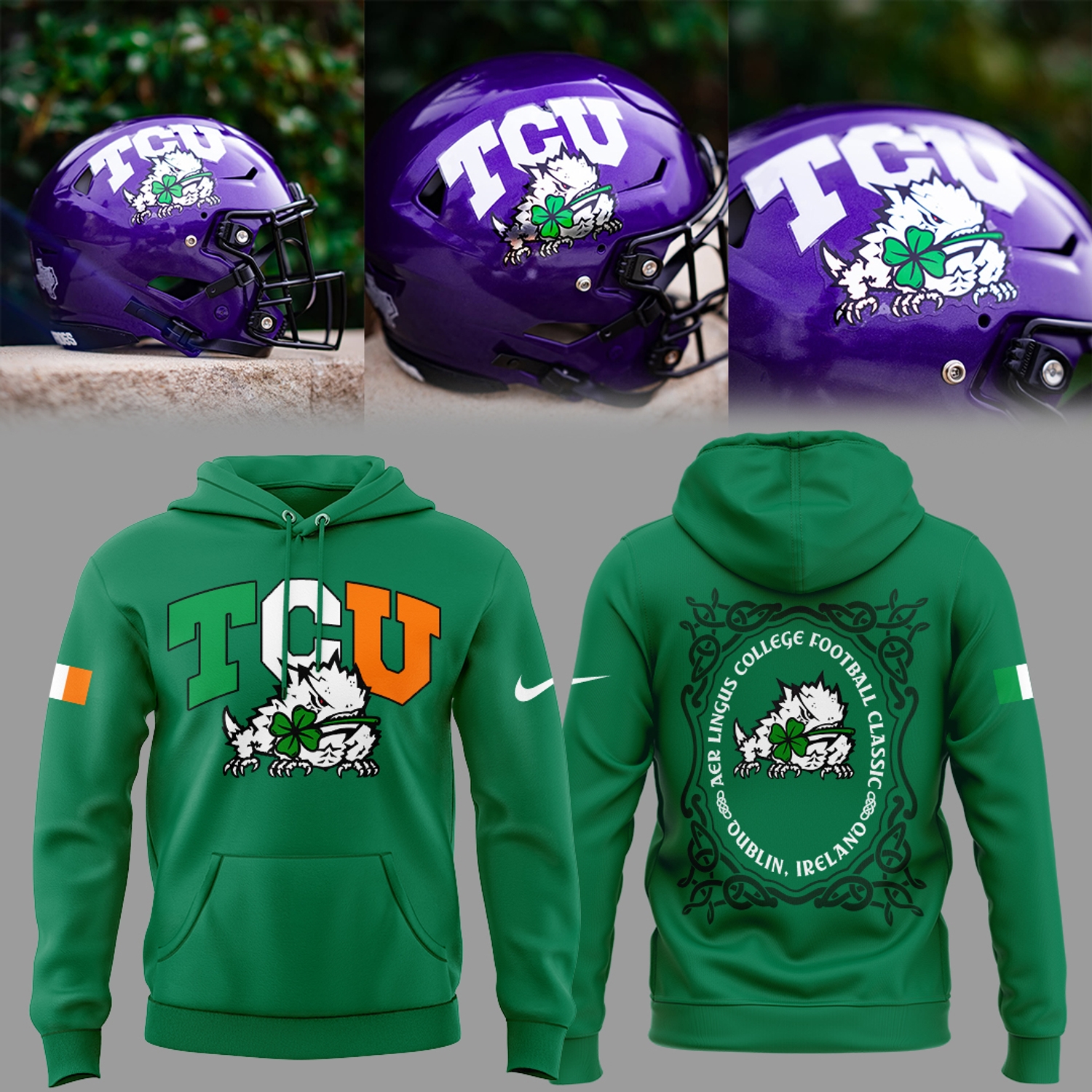 Ireland 2026 Game Day Limited Edition Hoodie Ireland 2026 Game Day Limited Edition Hoodie