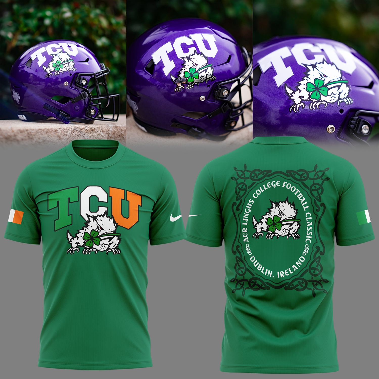 Ireland 2026 Game Day Limited Edition T-Shirt Ireland 2026 Game Day Limited Edition T-Shirt