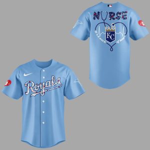Kansas City Royals 2026 Nurses Appreciation Night MLB Jersey by Drovenwear.com