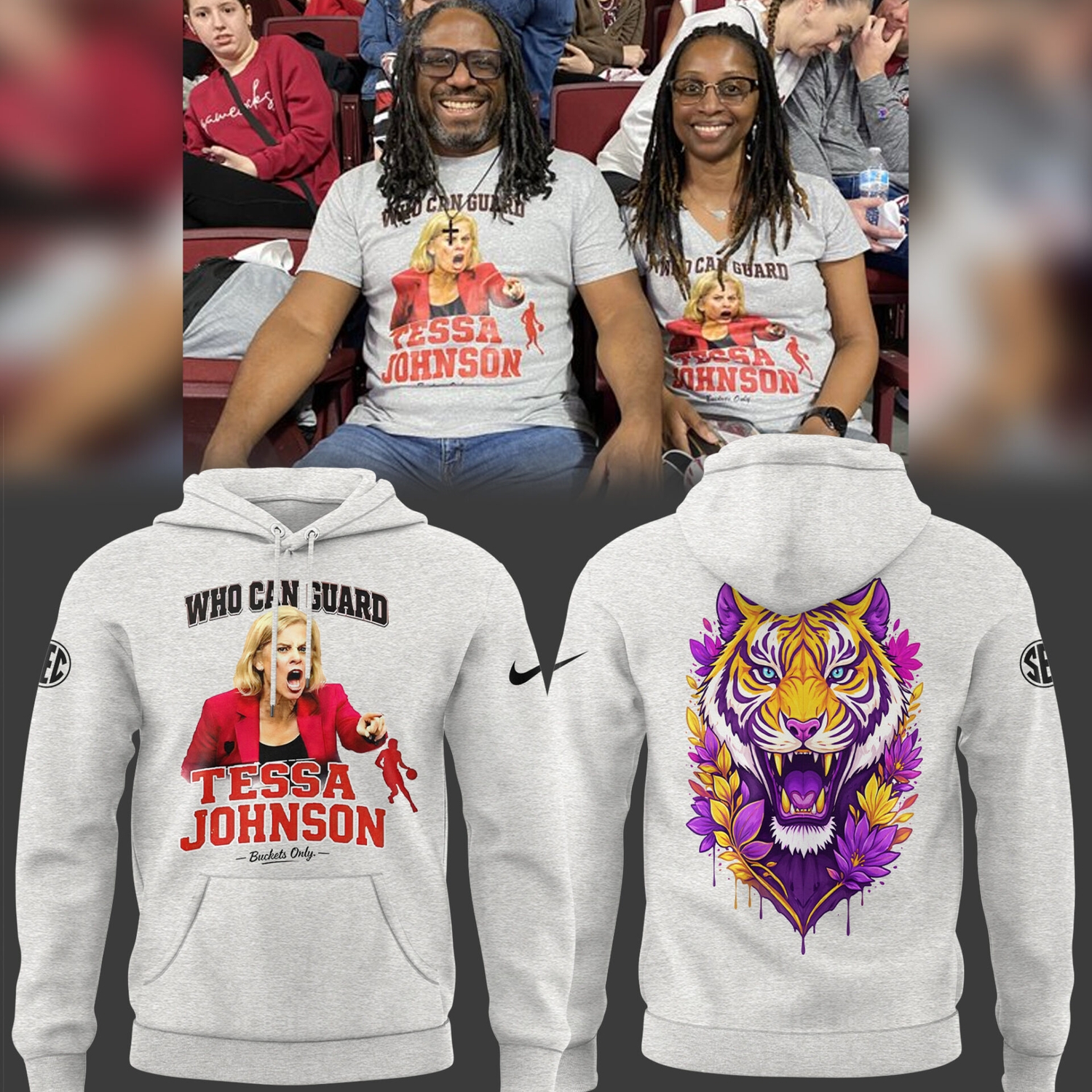 LSU Women’s Basketball Kim Mulkey 2026 Limited Release Signature Hoodie LSU Women’s Basketball Kim Mulkey 2026 Limited Release Signature Hoodie