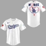 Los Angeles Dodgers MLB 2026 Nurses Night Exclusive Jersey - Image 2