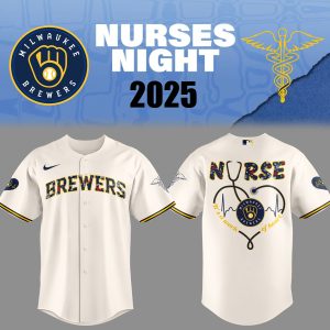 Milwaukee Brewers 2026 Nurses Night MLB Limited Jersey by Drovenwear.com