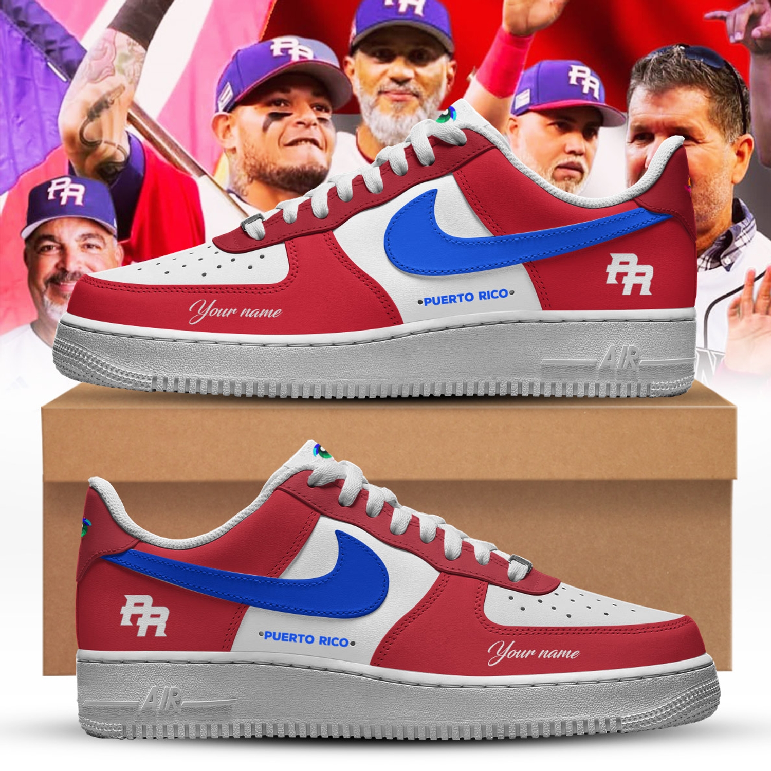 Puerto Rico Baseball 2026 World Baseball Classic Shoes Limited Edition Puerto Rico Baseball 2026 World Baseball Classic Shoes Limited Edition