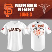 San Francisco Giants 2026 MLB Nurses Tribute Night Jersey