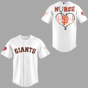 San Francisco Giants 2026 MLB Nurses Tribute Night Jersey by Drovenwear.com