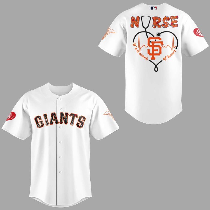 San Francisco Giants 2026 MLB Nurses Tribute Night Jersey - Image 2