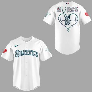Seattle Mariners 2026 MLB Nurses Night Collector Jersey by Drovenwear.com