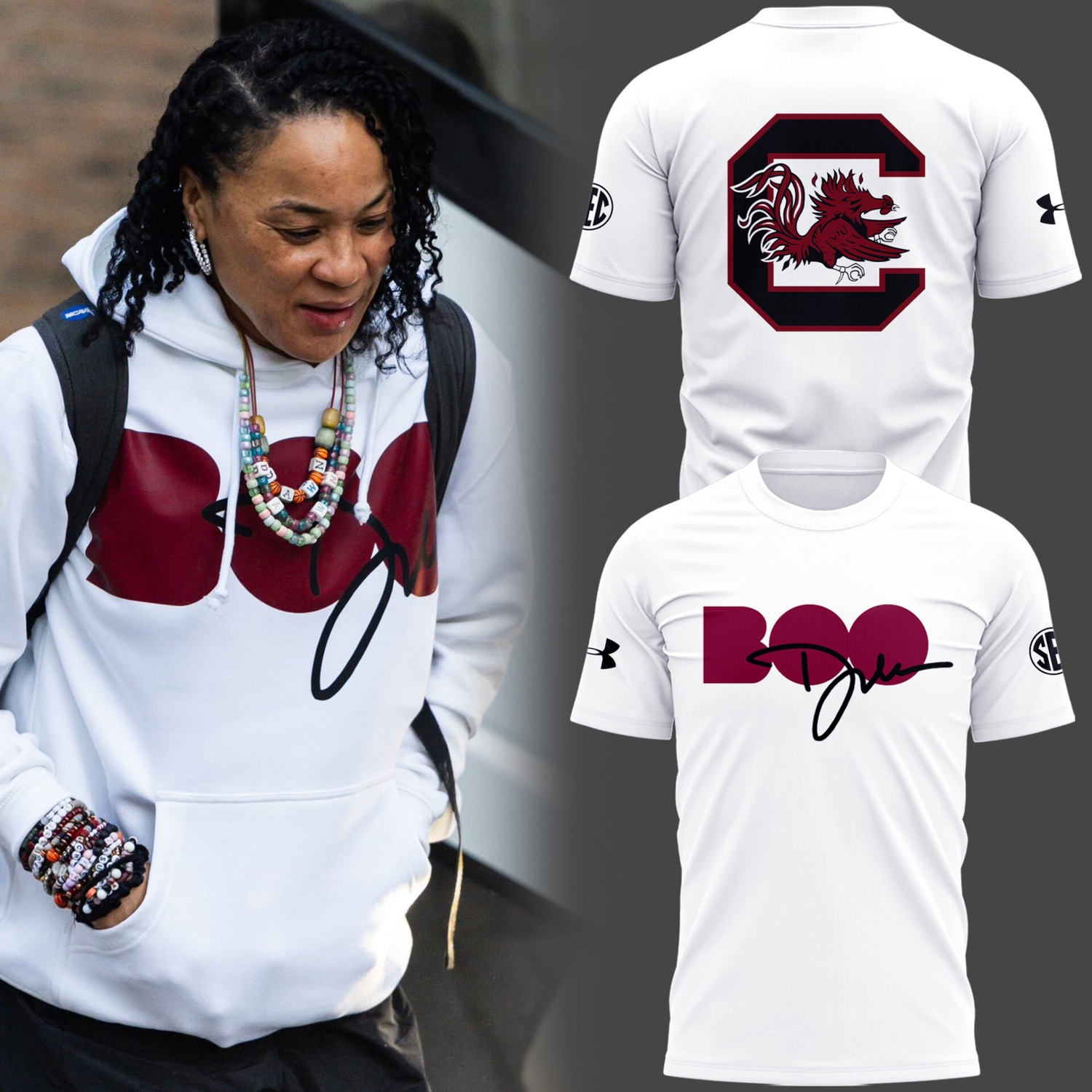 South Carolina Gamecocks x Dawn Staley 2026 Boo Red T-Shirt – Version 2 Alternate Design South Carolina Gamecocks x Dawn Staley 2026 Boo Red T-Shirt – Version 2 Alternate Design