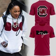 South Carolina Gamecocks x Dawn Staley 2026 Boo Red T-Shirt – Version 2 Alternate Design - Image 2