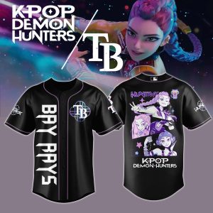Tampa Bay Rays MLB 2026 KPop Demon Hunters Special Jersey by Drovenwear.com