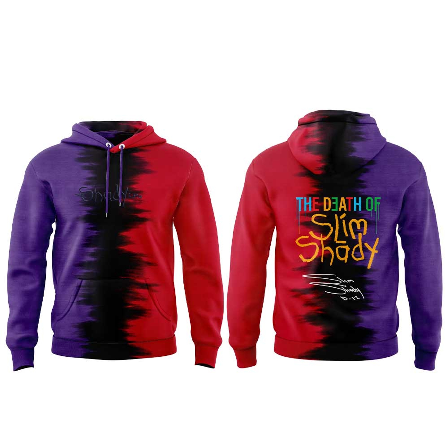 The Slim Shady LP & The Death of Slim Shady Premium Graphic Hoodie V2 The Slim Shady LP & The Death of Slim Shady Premium Graphic Hoodie V2