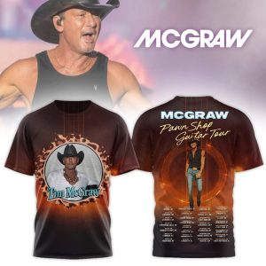 Tim McGraw Pawn Shop Guitar Tour 3D Shirts 2026 – Buy Online at Drovenwear.com