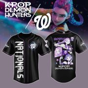 Washington Nationals 2026 MLB KPop Demon Hunters Limited Jersey