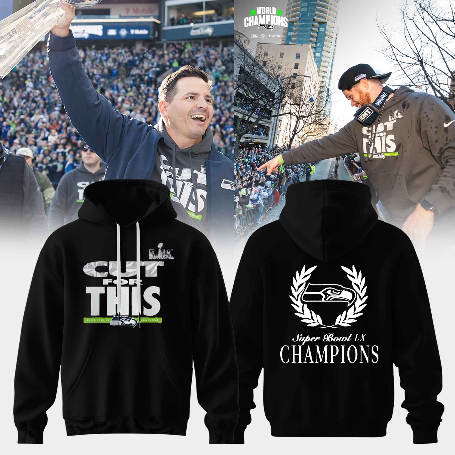 World Champions Energy Seattle Seahawks Super Bowl Hoodie – White Text Edition World Champions Energy Seattle Seahawks Super Bowl Hoodie – White Text Edition