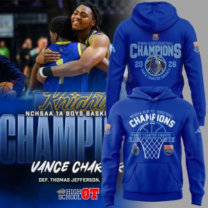 1A Boys Basketball Champions Limited Edition Hoodie by Drovenwear.com