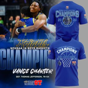1A Boys Basketball Champions Limited Edition TShirt by Drovenwear.com