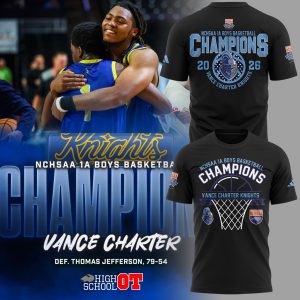 1A Boys Basketball Champions Limited Edition TShirt by Drovenwear.com