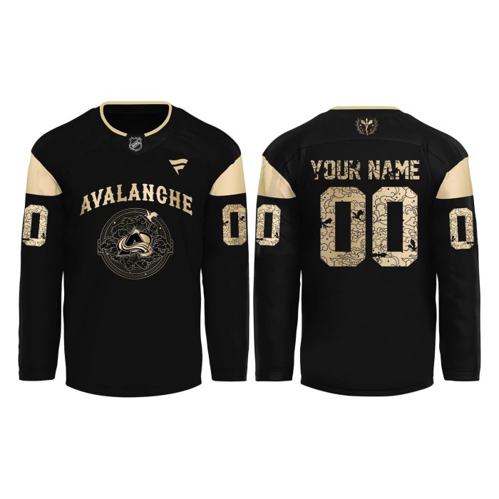 2026 Colorado Avalanche Fourth Wings Night Hockey Limited Edition Jersey - Image 2