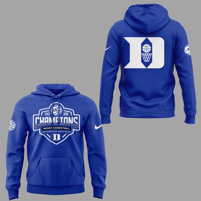 ACC Women’s Basketball 2026 Tournament Champions Hoodie Limited Edition - Image 2