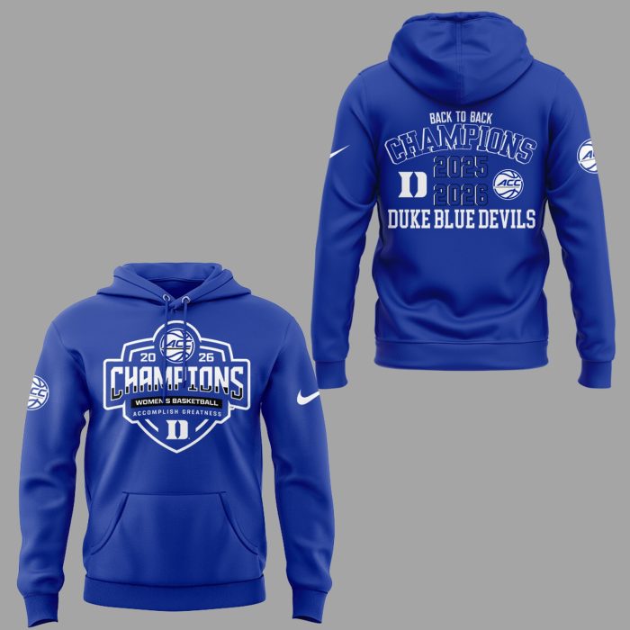 ACC Women’s Basketball 2026 Tournament Champions Hoodie Ver2 - Image 2