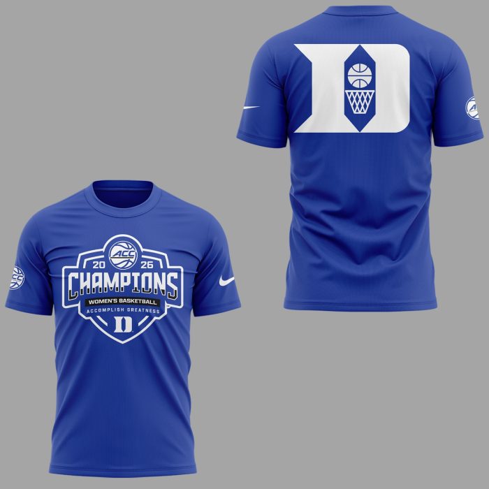 ACC Women’s Basketball 2026 Tournament Champions Limited Edition Shirt - Image 2