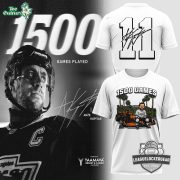 Anze Kopitar Los Angeles Kings 1500 Games Milestone Commemorative T-Shirt