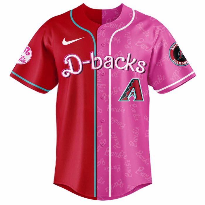 Arizona Diamondbacks Barbie 2026 Special Edition Baseball Jersey - Image 2