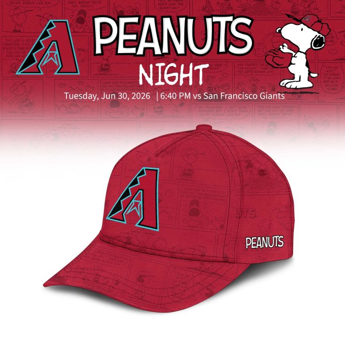 Arizona Diamondbacks Peanuts Night 2026 Special Edition Jersey - Image 3