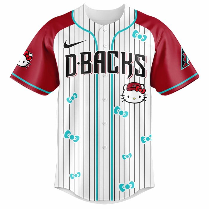 Arizona Diamondbacks x Hello Kitty 2026 Limited Editions Jersey - Image 2