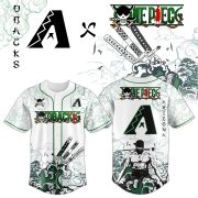 Arizona Diamondbacks x Zoro Ronin Emerald Wave Limited Edition Jersey