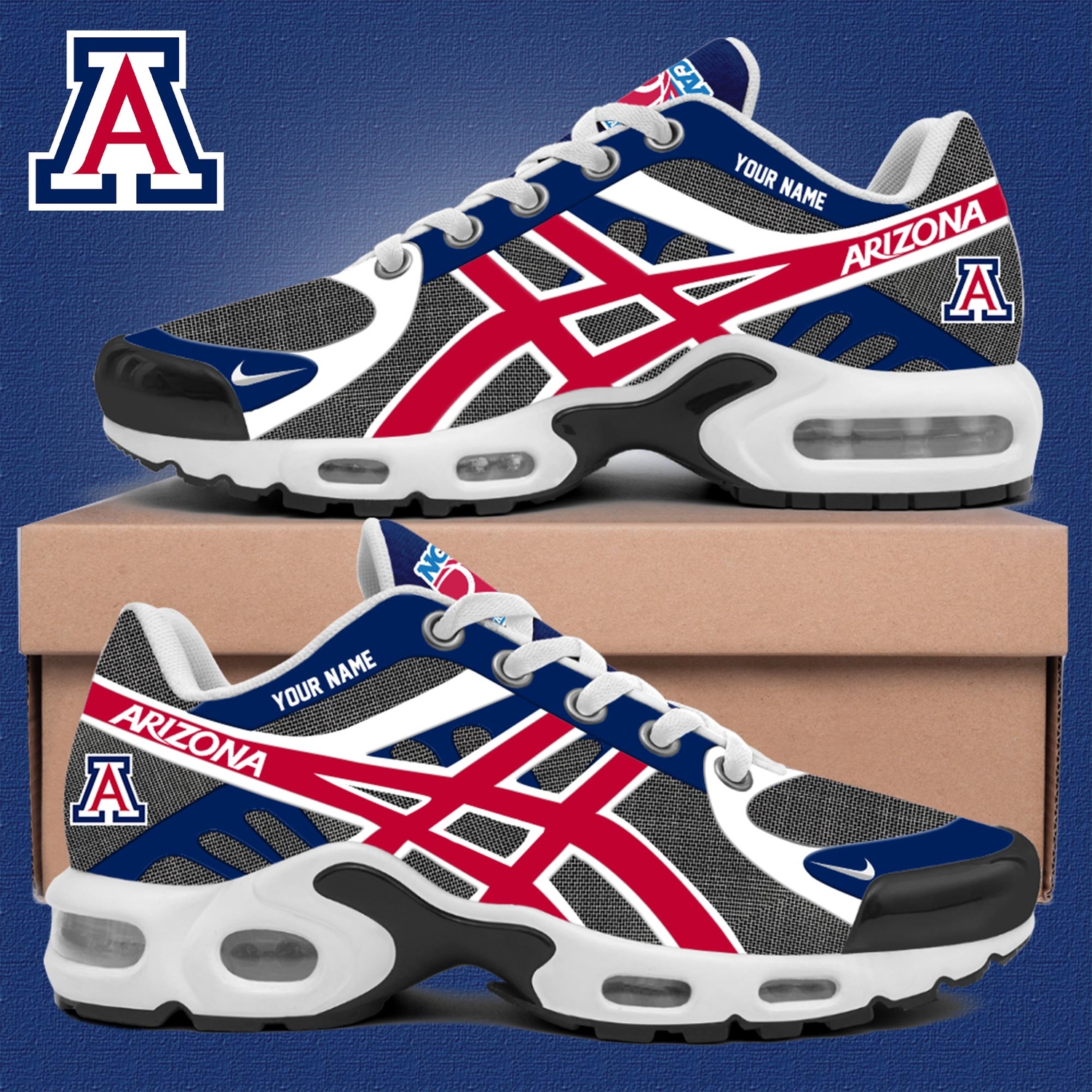 Arizona Men’s Basketball 2025 Air Max Plus Inspired Limited Sneakers Arizona Men’s Basketball 2025 Air Max Plus Inspired Limited Sneakers