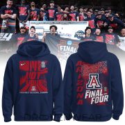 Arizona Wildcats Men’s Basketball 2026 Final Four Locker Room Limited Hoodie