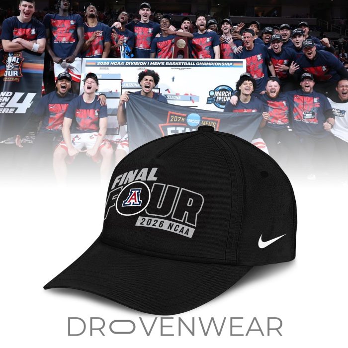 Arizona Wildcats Men’s Basketball 2026 Final Four Locker Room Limited Hoodie - Image 3