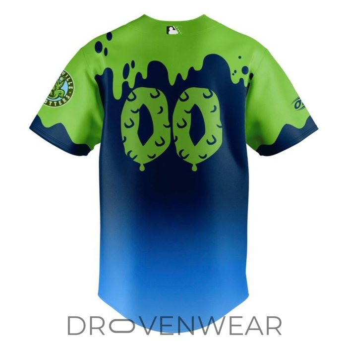 Asheville Tourists x Asheville Snot Otters 2026 Exclusive Baseball Jersey Limited Release - Image 3