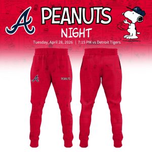Atlanta Braves Peanuts Night 2026 Special Edition Jersey by Drovenwear.com
