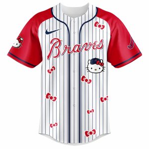 Atlanta Braves x Hello Kitty 2026 Limited Editions Jersey by Drovenwear.com