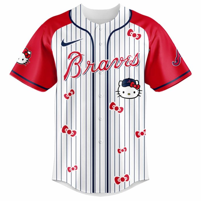 Atlanta Braves x Hello Kitty 2026 Limited Editions Jersey - Image 2