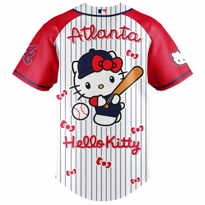 Atlanta Braves x Hello Kitty 2026 Limited Editions Jersey - Image 3