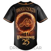 Atlanta Braves x Ring of Power 2026 Custom Name Limited Jersey - Image 3