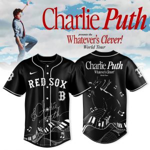 BRS Charlie Puth Whatevers Clever World Tour Black Jersey by Drovenwear.com