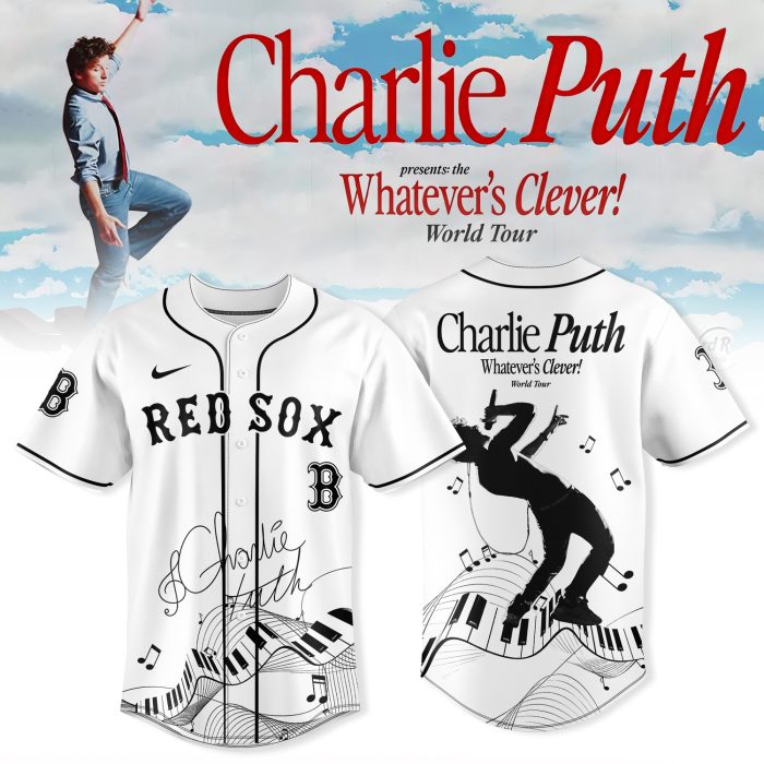 BRS Charlie Puth Whatever’s Clever World Tour Black Jersey - Image 2