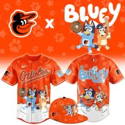 Baltimore Orioles Bluey Night Game Special Baseball Jersey